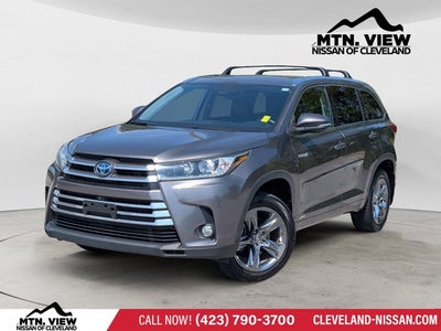 2018 Toyota Highlander Hybrid Limited Platinum